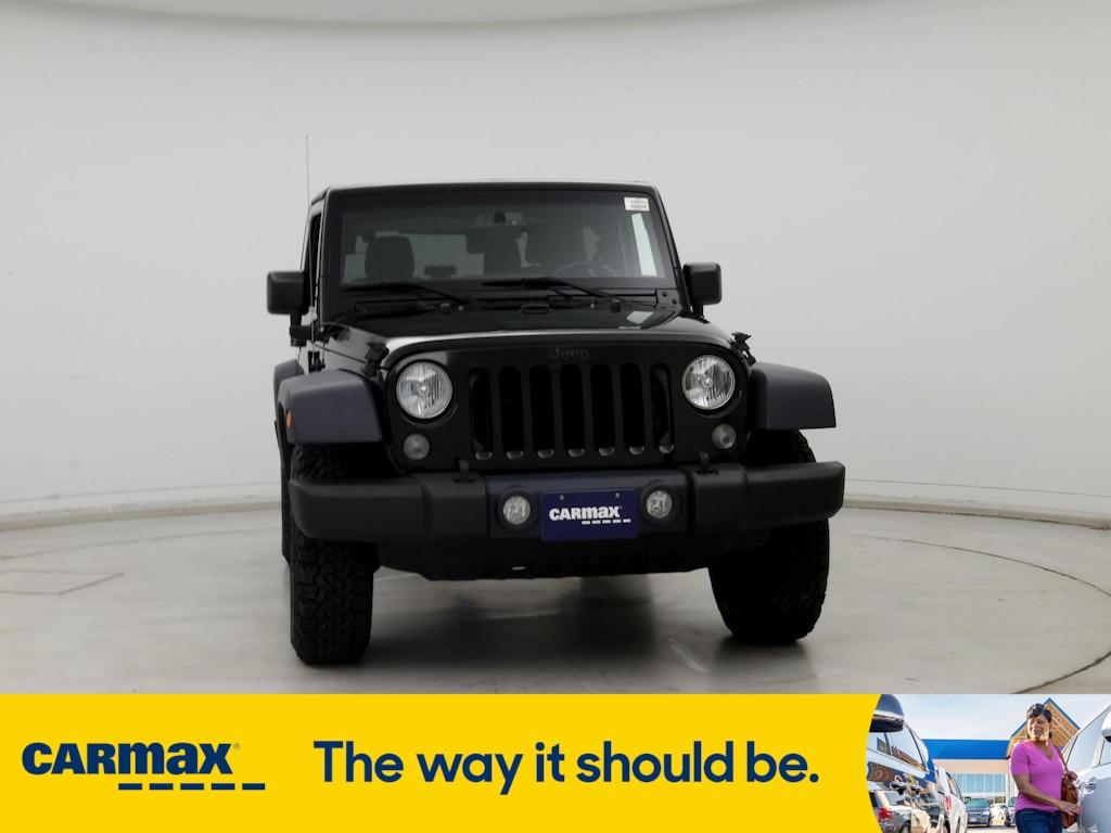 used 2016 Jeep Wrangler car, priced at $22,998