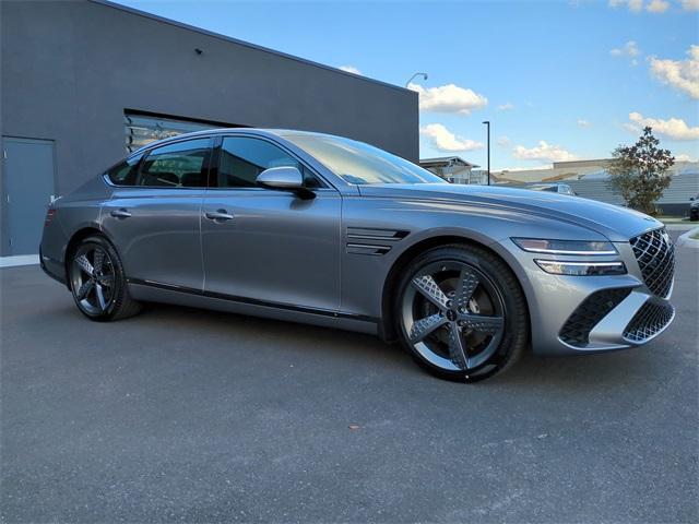 new 2025 Genesis G80 car, priced at $70,760