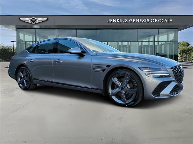 new 2025 Genesis G80 car, priced at $70,760
