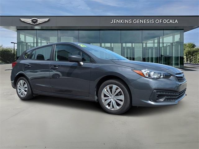 used 2021 Subaru Impreza car, priced at $18,181