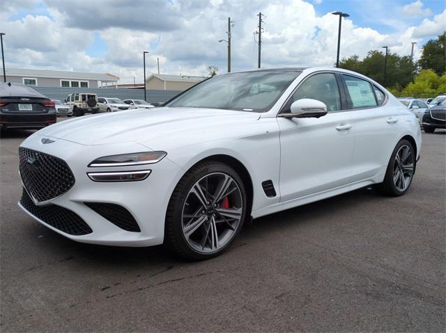 new 2025 Genesis G70 car, priced at $58,025