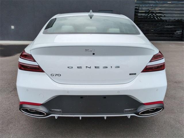 new 2025 Genesis G70 car, priced at $58,025