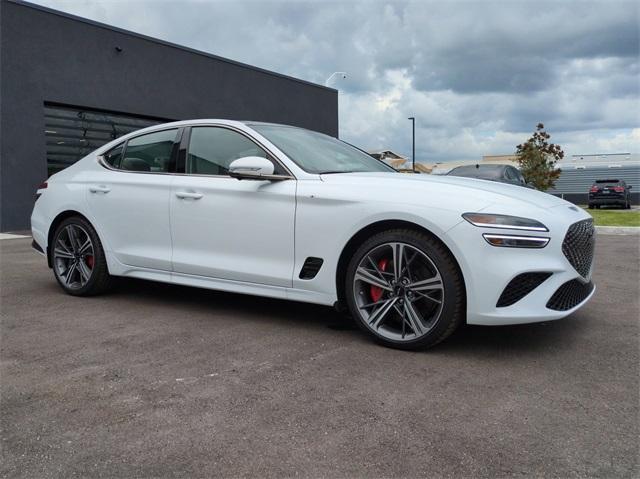 new 2025 Genesis G70 car, priced at $58,025