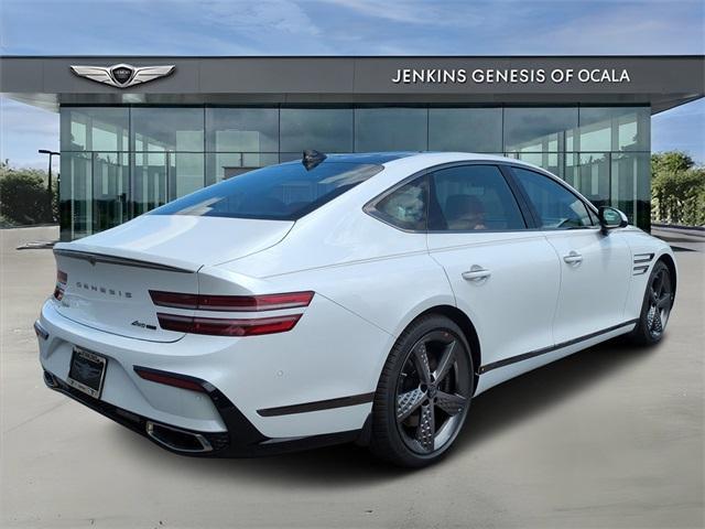 new 2025 Genesis G80 car, priced at $79,315