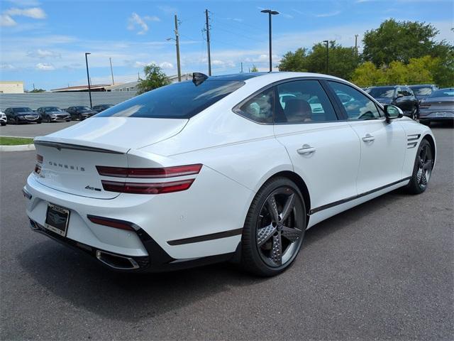 new 2025 Genesis G80 car, priced at $79,315