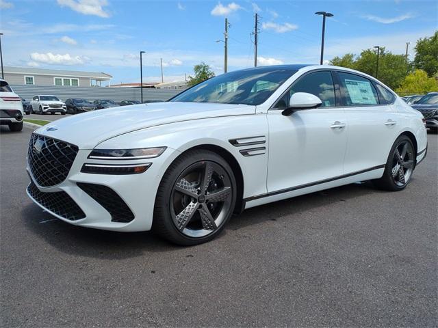 new 2025 Genesis G80 car, priced at $79,315