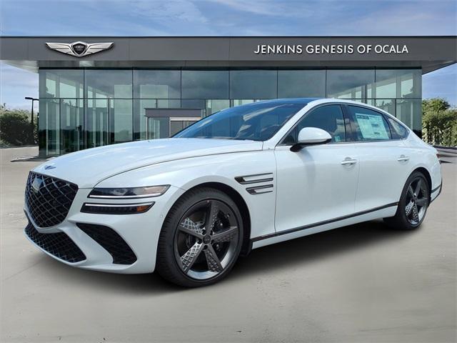 new 2025 Genesis G80 car, priced at $79,315