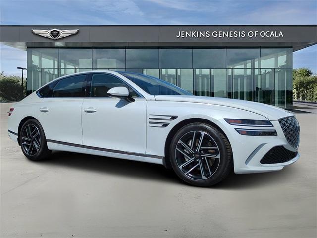 new 2025 Genesis G80 car, priced at $64,295