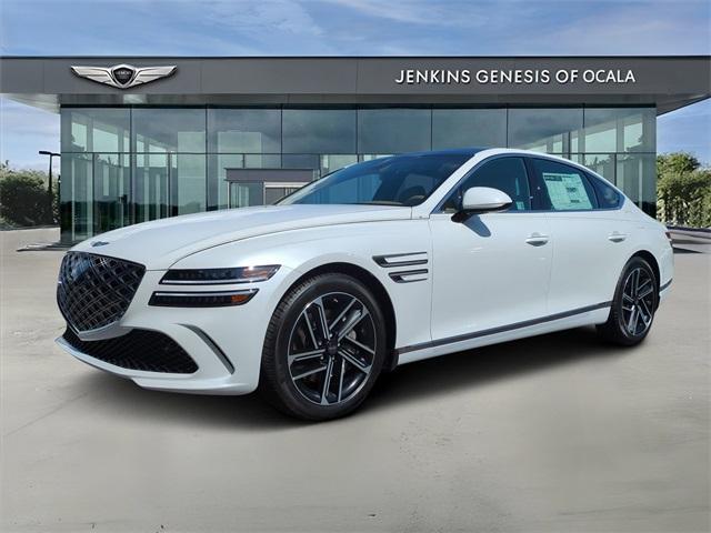new 2025 Genesis G80 car, priced at $64,295