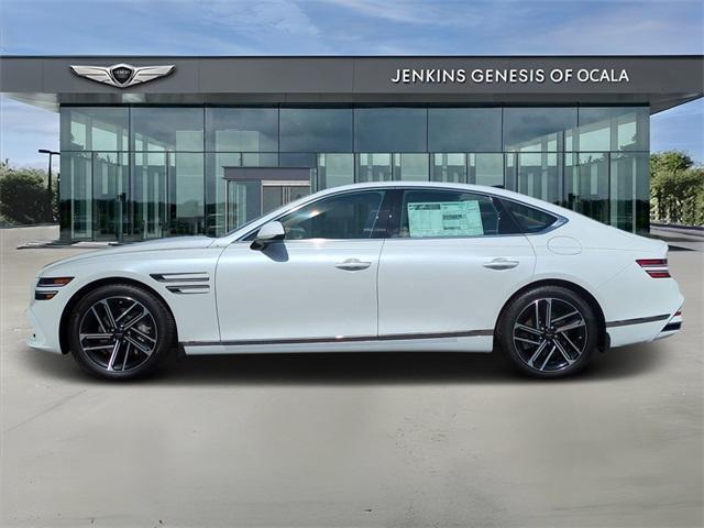 new 2025 Genesis G80 car, priced at $64,295