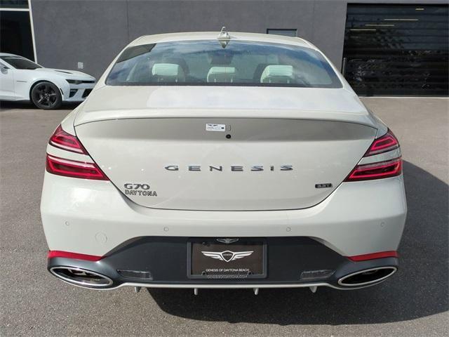 new 2025 Genesis G70 car, priced at $54,945