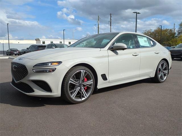 new 2025 Genesis G70 car, priced at $54,945