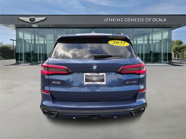 used 2021 BMW X5 car, priced at $35,768