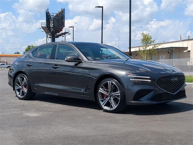 new 2025 Genesis G70 car, priced at $57,175