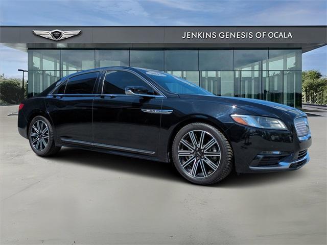 used 2017 Lincoln Continental car, priced at $17,891