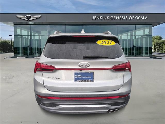 used 2021 Hyundai Santa Fe car, priced at $24,020