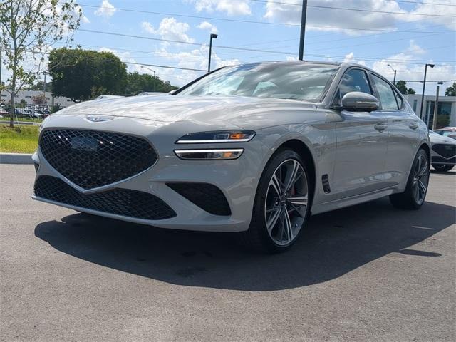 new 2025 Genesis G70 car, priced at $56,525