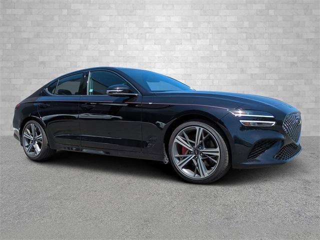 new 2024 Genesis G70 car, priced at $40,076