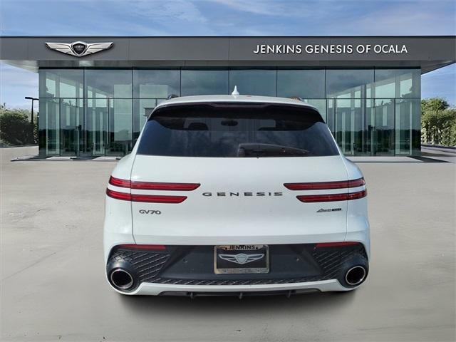 used 2025 Genesis GV70 car, priced at $63,899