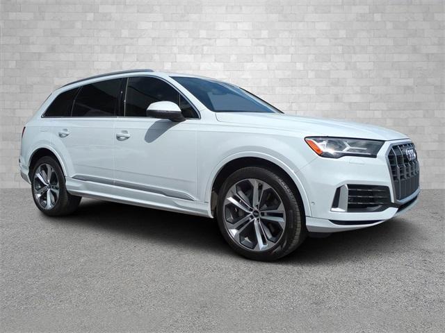 used 2022 Audi Q7 car, priced at $34,087