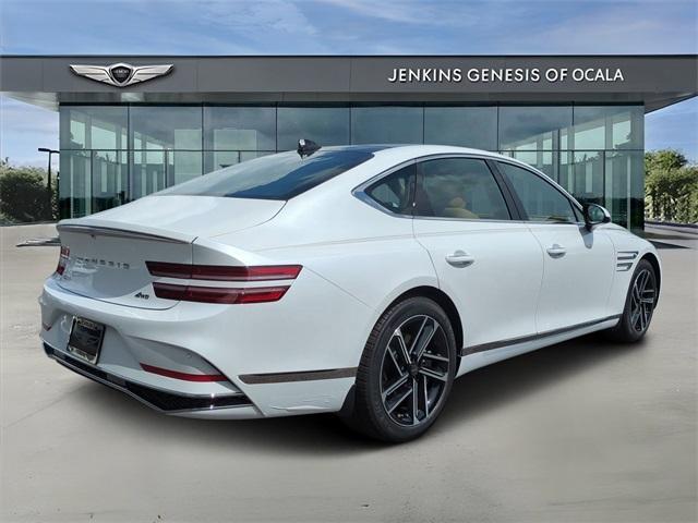 new 2025 Genesis G80 car, priced at $63,215