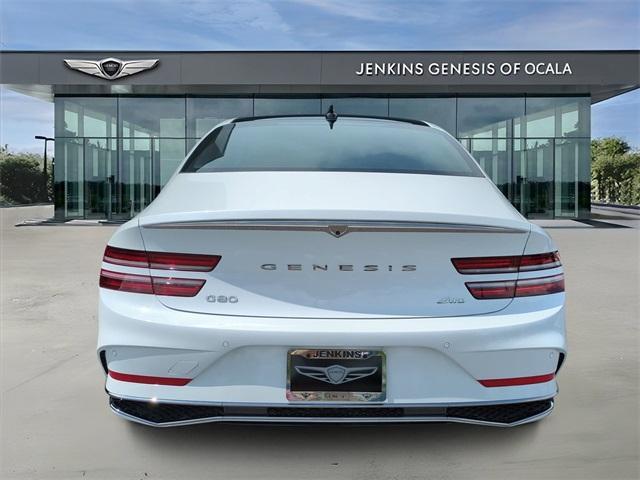 new 2025 Genesis G80 car, priced at $63,215