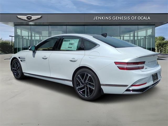 new 2025 Genesis G80 car, priced at $63,215