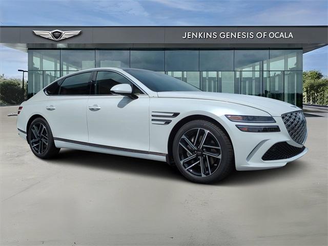 new 2025 Genesis G80 car, priced at $63,215