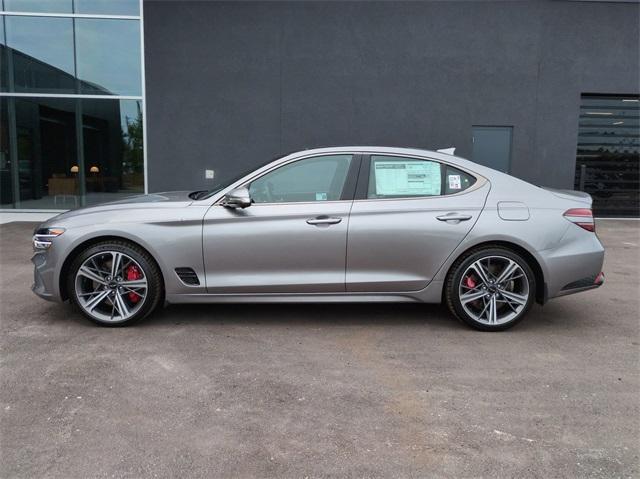 new 2025 Genesis G70 car, priced at $57,175