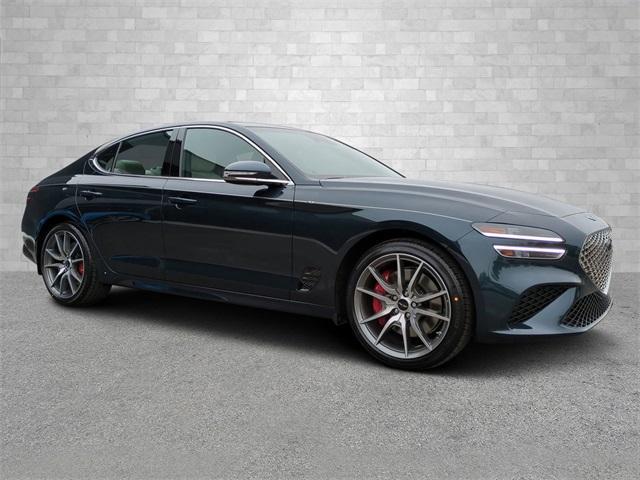 new 2025 Genesis G70 car, priced at $44,325