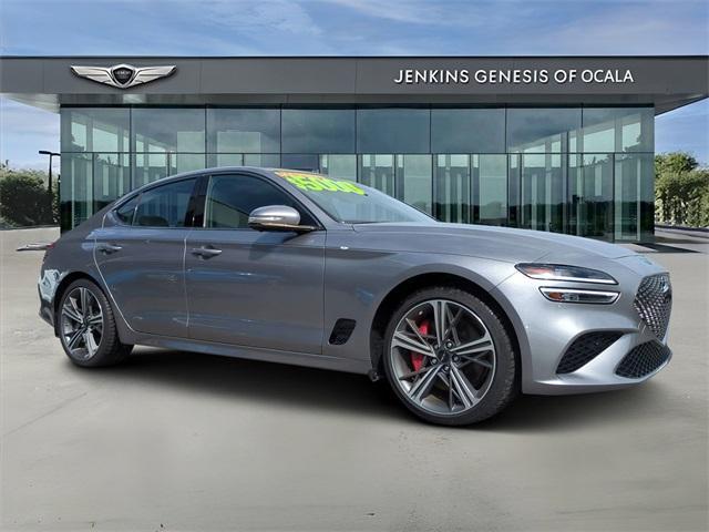 used 2025 Genesis G70 car, priced at $53,964