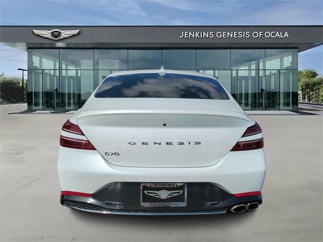used 2023 Genesis G70 car, priced at $26,998
