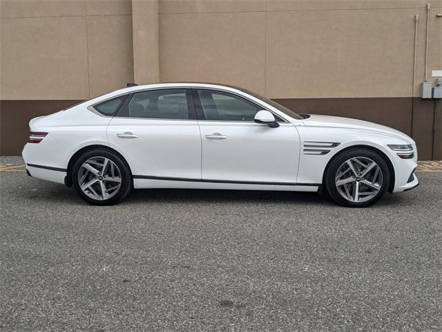 new 2024 Genesis G80 car, priced at $58,978