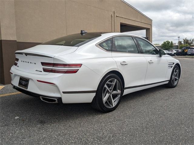 new 2024 Genesis G80 car, priced at $58,978