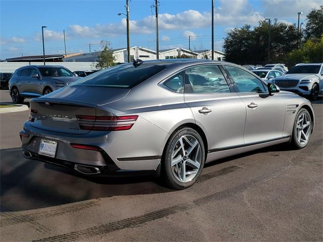 new 2025 Genesis G80 car, priced at $71,800