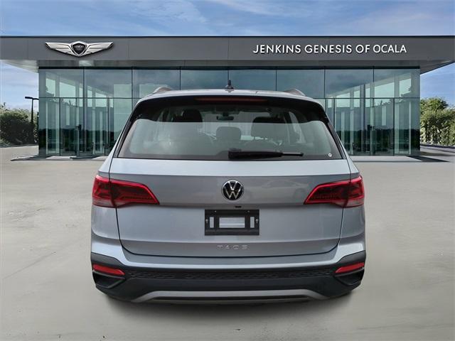 used 2024 Volkswagen Taos car, priced at $21,643