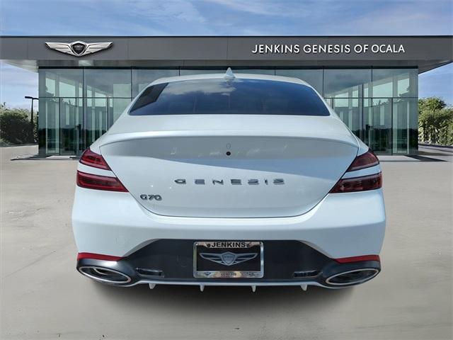 used 2025 Genesis G70 car, priced at $38,999