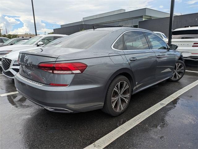 used 2021 Volkswagen Passat car, priced at $14,207