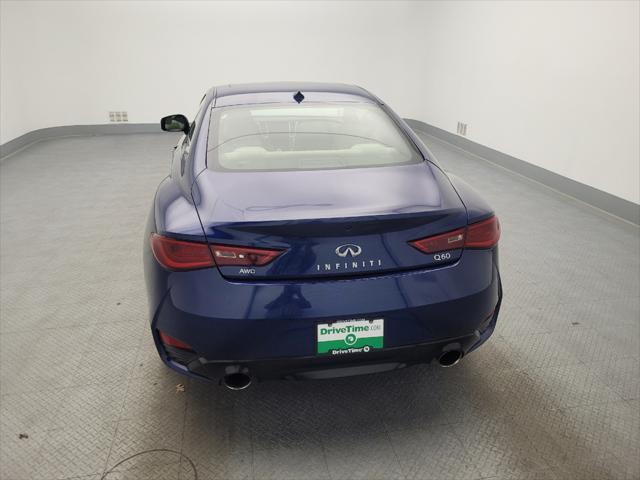 used 2017 INFINITI Q60 car, priced at $23,695