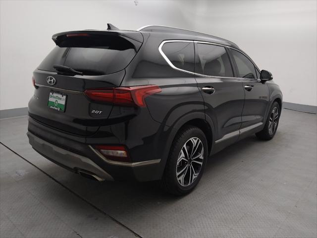 used 2019 Hyundai Santa Fe car, priced at $21,095