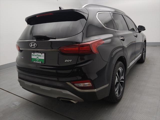 used 2019 Hyundai Santa Fe car, priced at $21,095