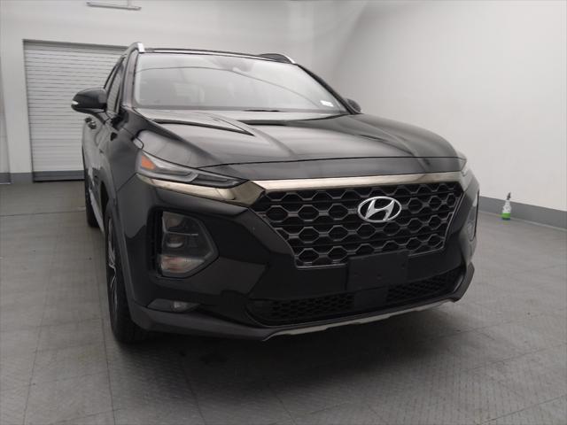 used 2019 Hyundai Santa Fe car, priced at $21,095
