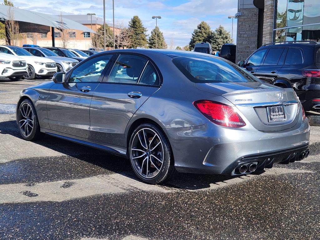 used 2021 Mercedes-Benz AMG C 43 car, priced at $41,492