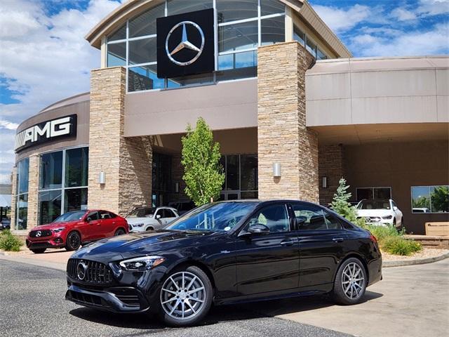 new 2024 Mercedes-Benz AMG C 43 car, priced at $71,914