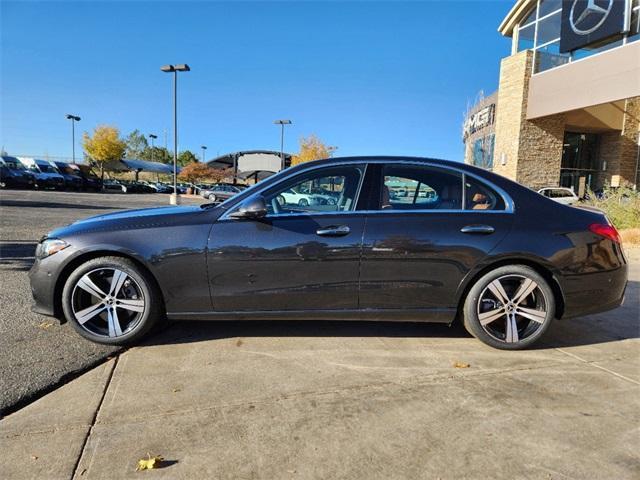 new 2025 Mercedes-Benz C-Class car, priced at $57,954