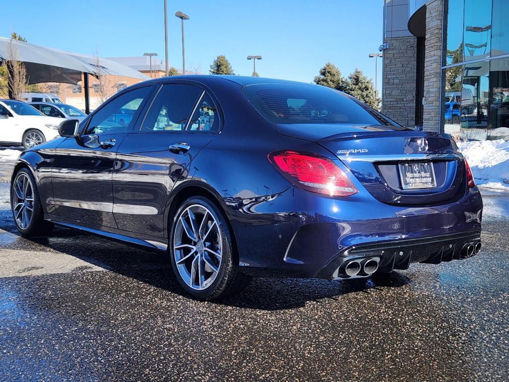 used 2020 Mercedes-Benz AMG C 43 car, priced at $42,993