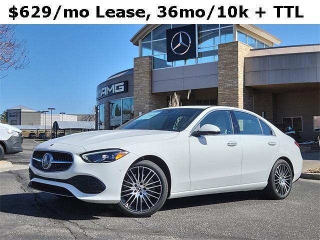 used 2024 Mercedes-Benz C-Class car, priced at $45,590