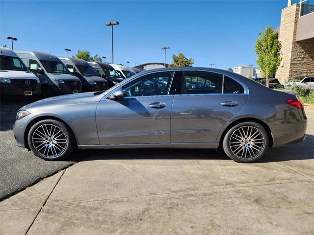 new 2025 Mercedes-Benz C-Class car, priced at $59,454