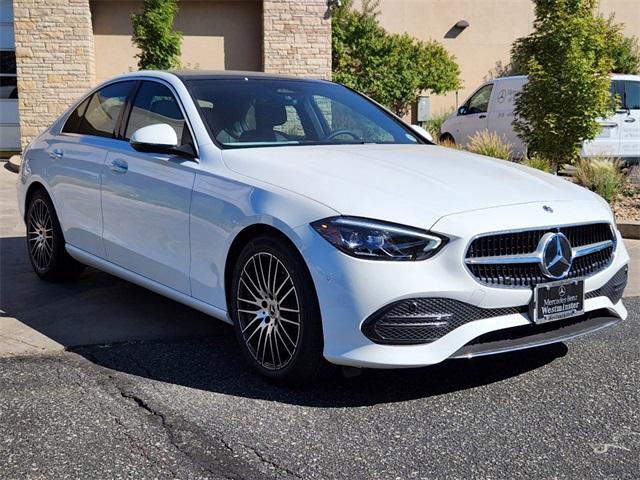 new 2025 Mercedes-Benz C-Class car, priced at $56,754