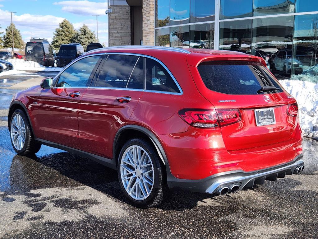 used 2021 Mercedes-Benz AMG GLC 43 car, priced at $43,993